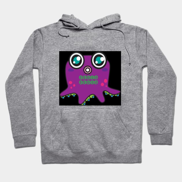 Squid Squid Hoodie by Kun Fayakun